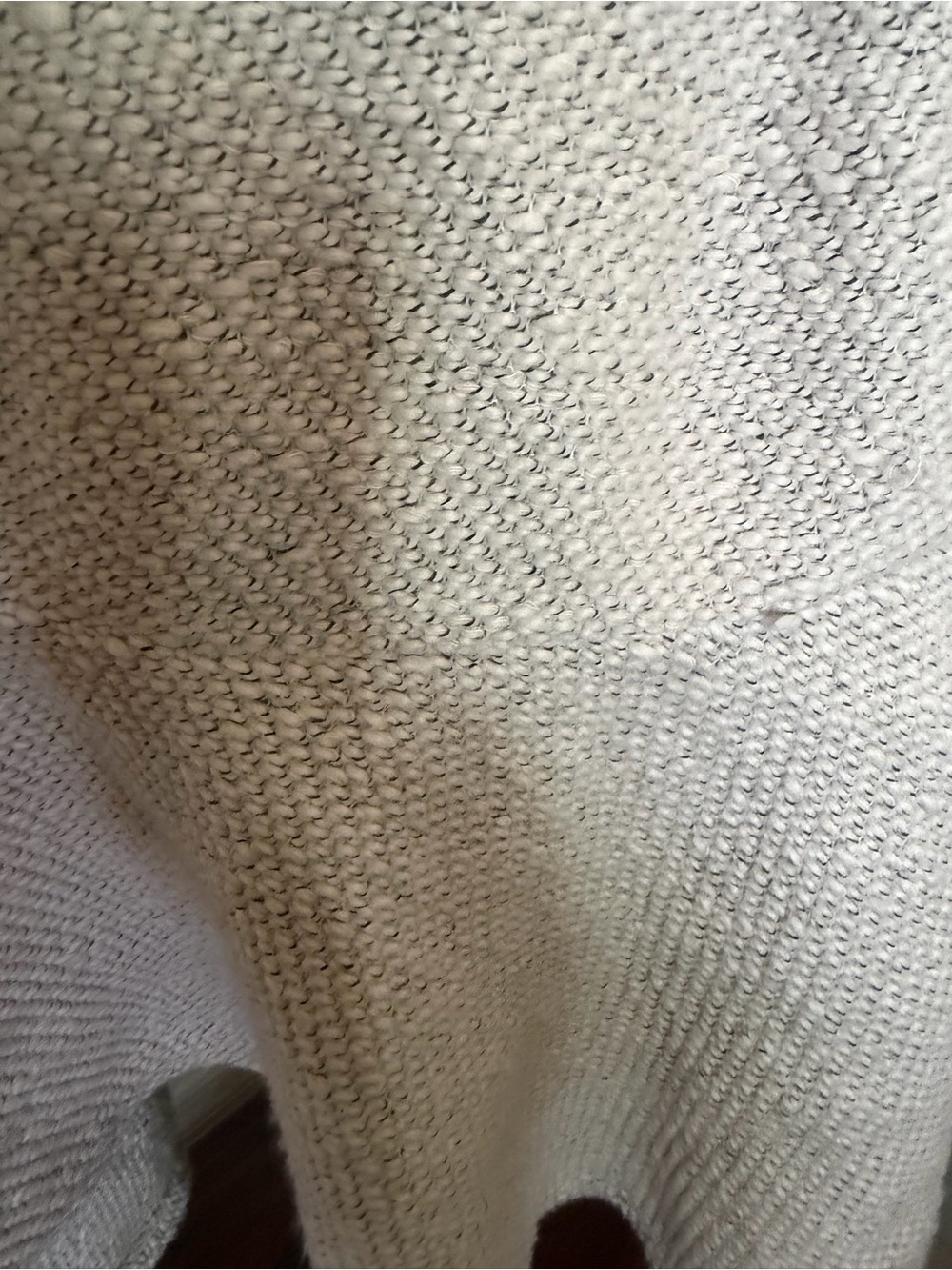 Anthropologie Diana Knit Textured Cream Wrap Dress with Tie Waist - Size M - Picture 11 of 11